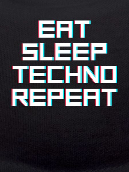 manger du sommeil techno répéter