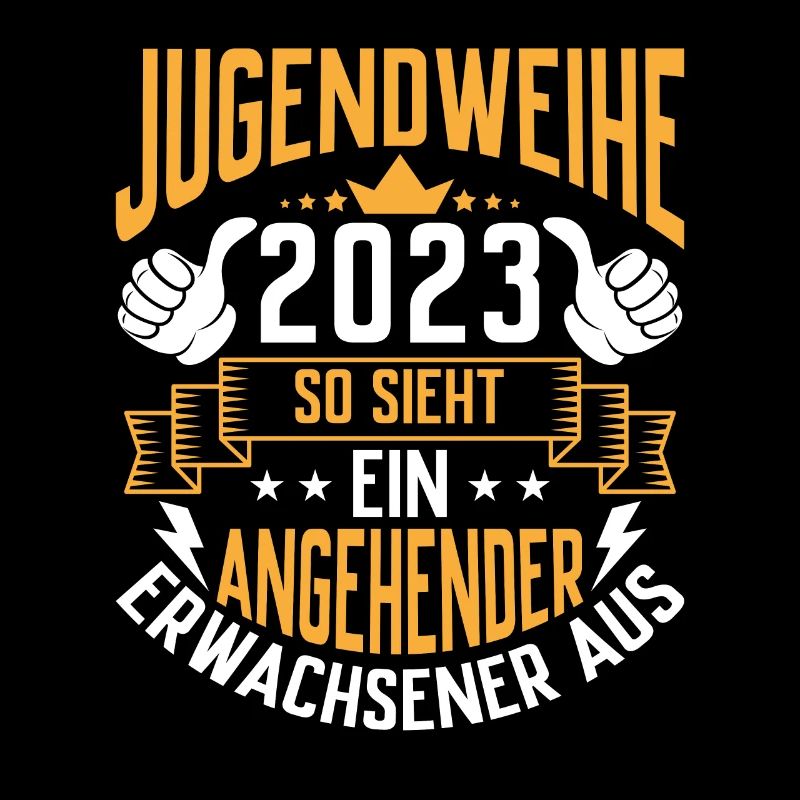 Jugendweihe 2023 ein angehender Erwachsener