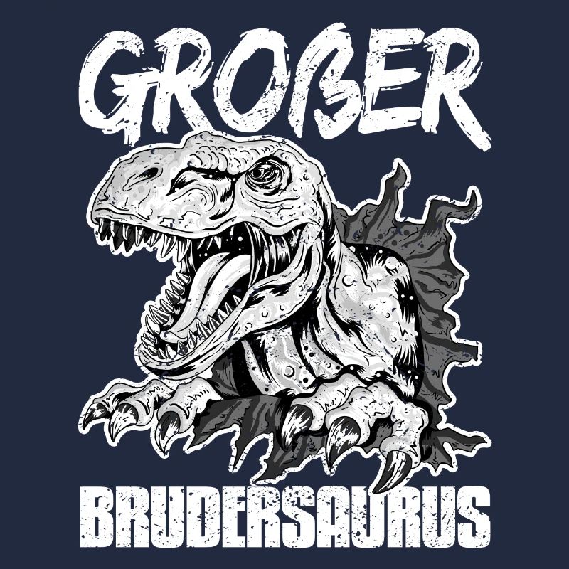 Großer Bruder Geschenk Brudersaurus T-Rex Dino