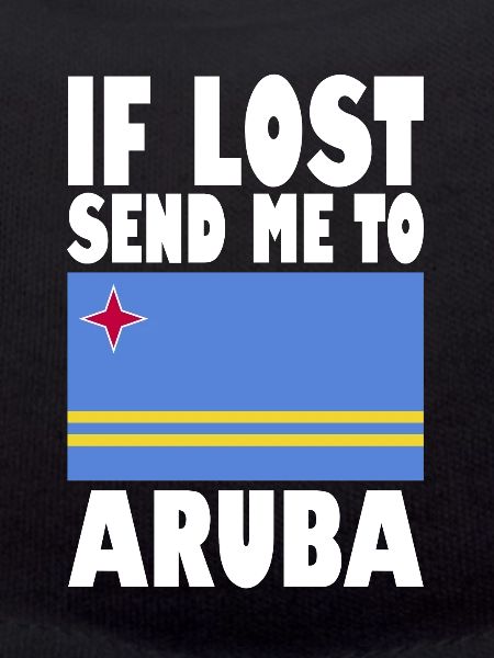 Aruba Flag Saying