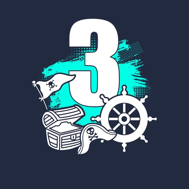 Pirate 3 years old