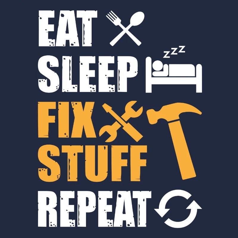 Manger Sleep Fix Stuff Répéter