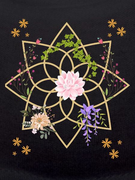 Sternblumensymbol des Gartens
