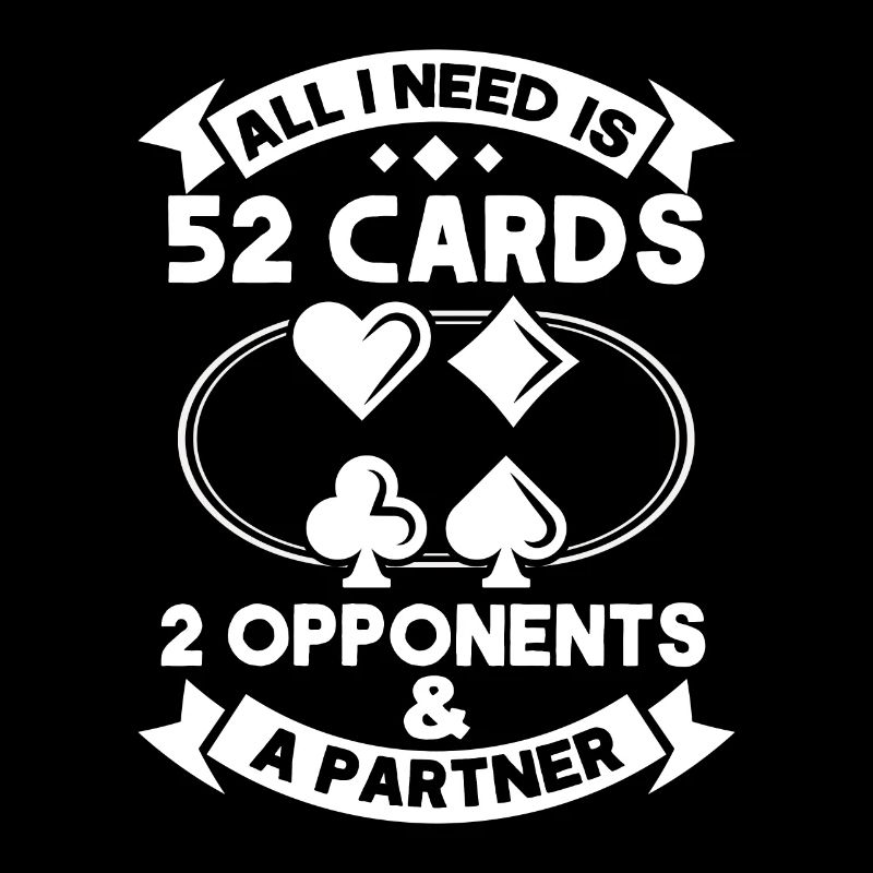 I need 52 cards 2 opponent partners