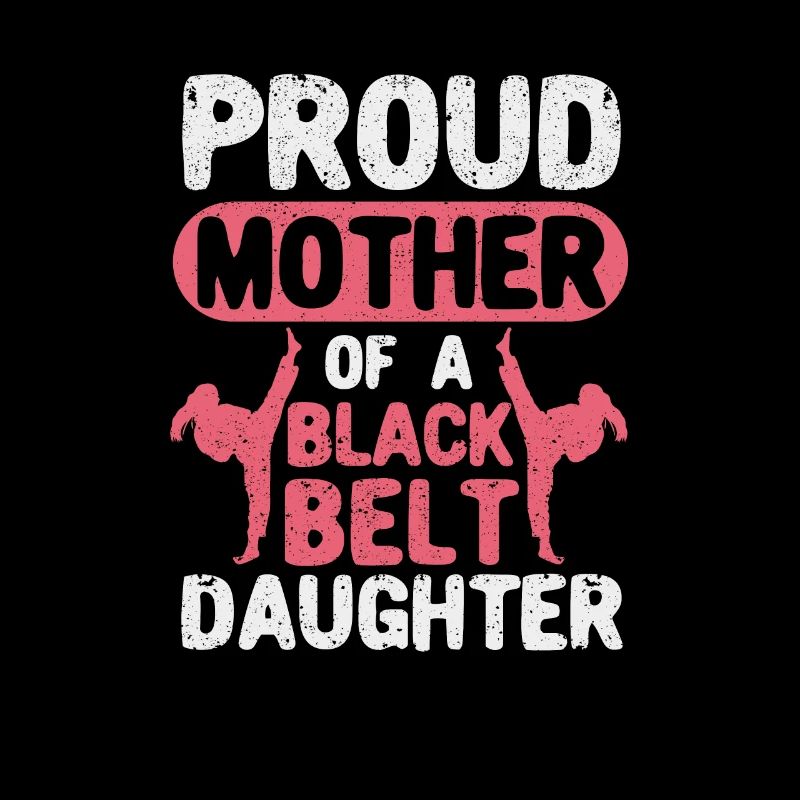 Lustige Karate-Mutter Judo Stolze Mutter