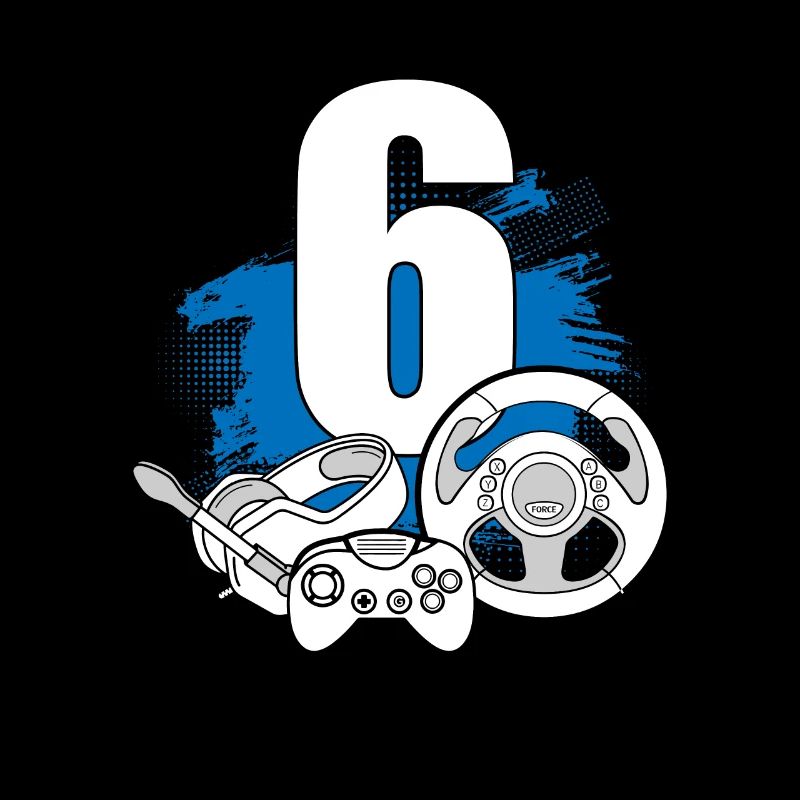 Spielcontroller 6 Jahre alter Gamer
