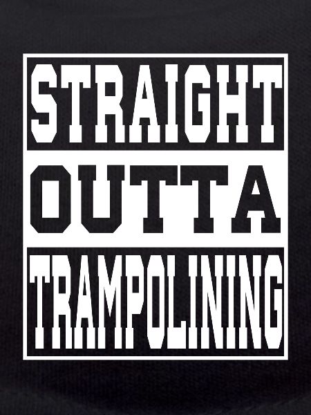 Trampolining saying funny