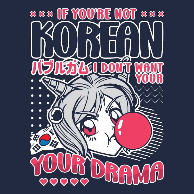 Design pop coréen pour un fan de mode K-Pop