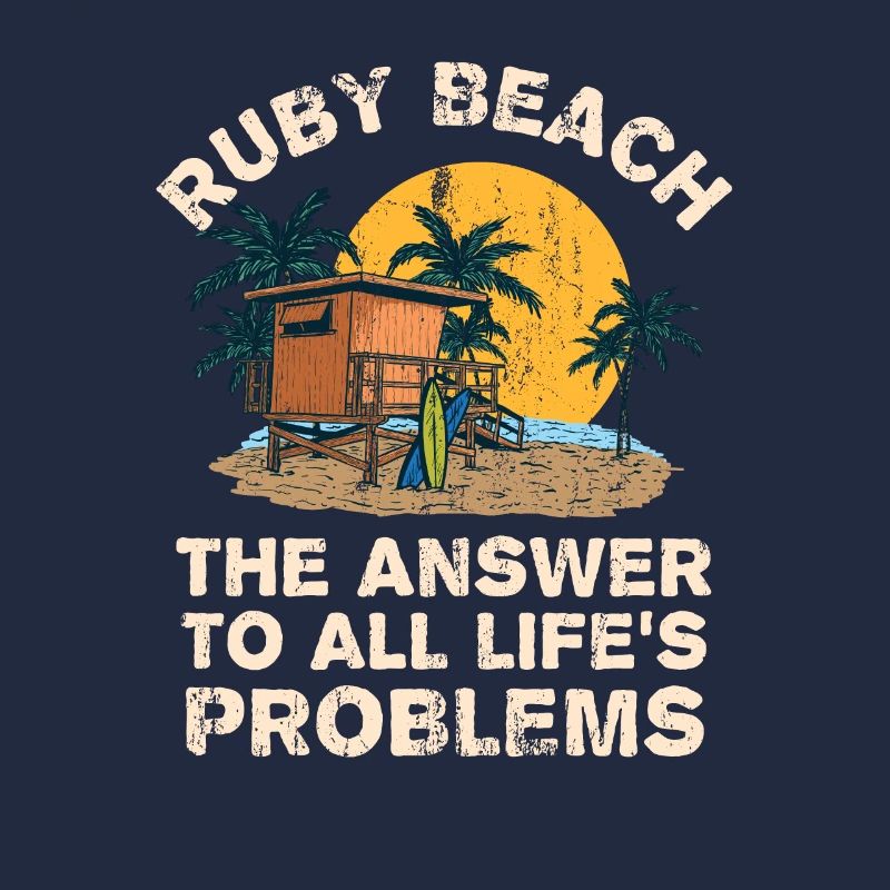 Ruby Beach Réponse à tous les problèmes de la vie Vacances