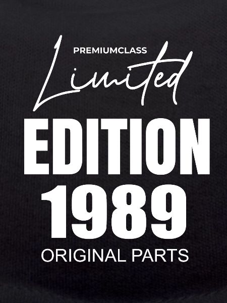 Édition limitée 1989