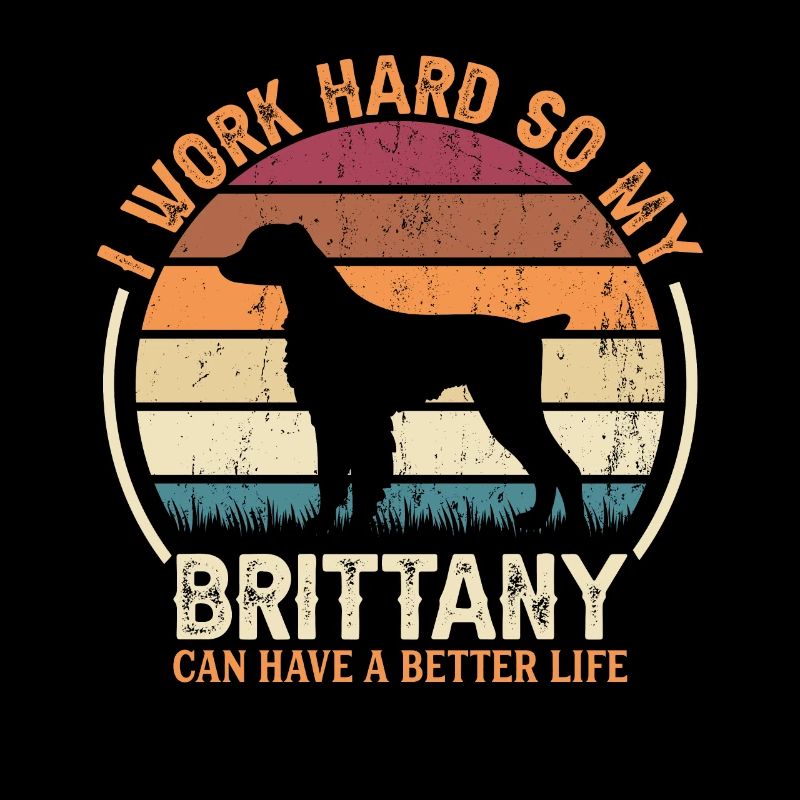 Arbeit Hart Arbeiten - Retro Brittany