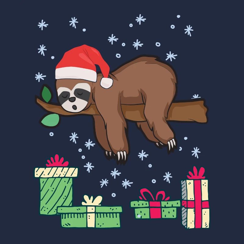 Christmas Sloth
