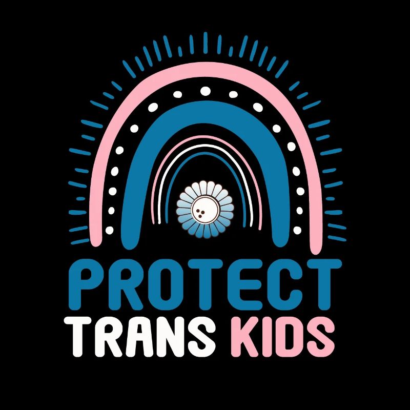 Protéger les enfants trans Drapeau transgenre LGBTI