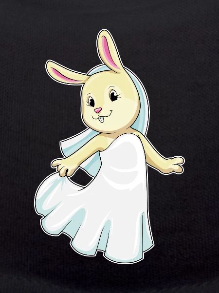 bunny bride veil wedding