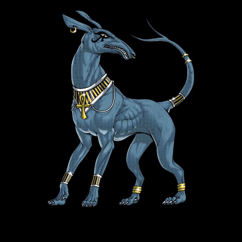 Ensemble de divinité de la mythologie égyptienne