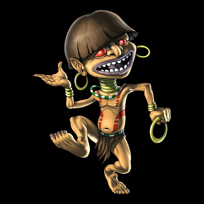 Aztec Mythical Creature Chaneque