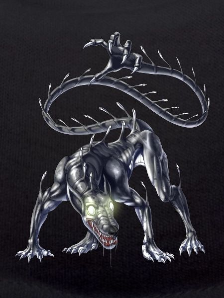 Aztec Mythical Creature Ahuizotl