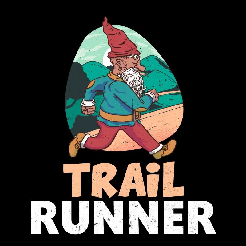 TrailRunning Trailrunner Athlètes de coureurs nains
