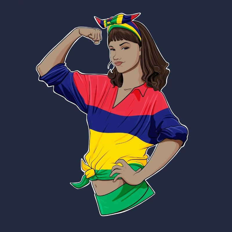 Mauritius Girl Unbreakable Mauritius Heritage