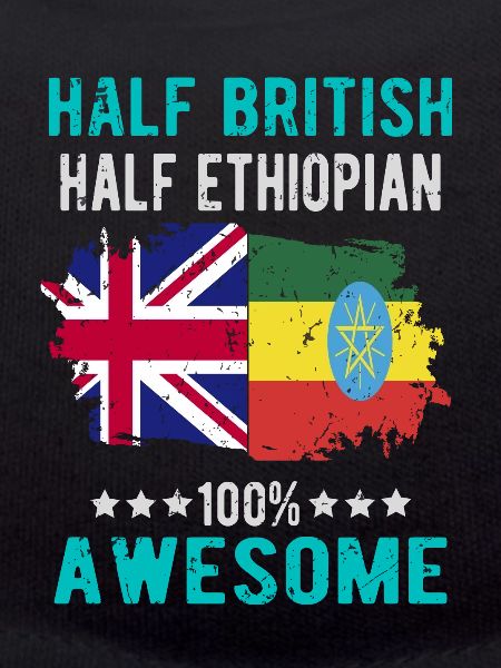 Half British Half Ethiopian