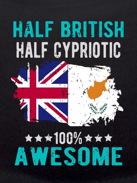 Half British Half Cypriot