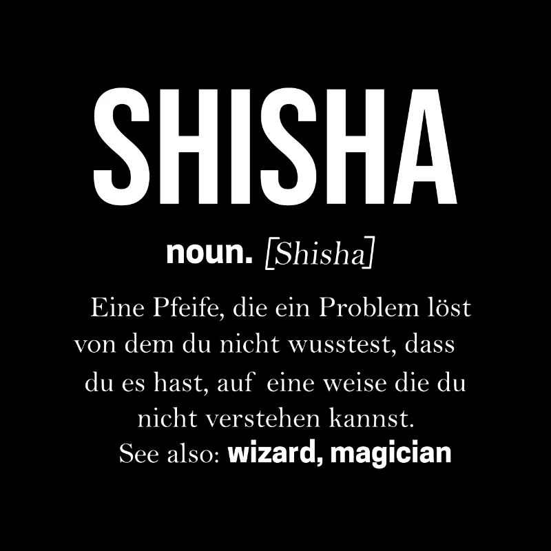 Shisha Tshirt Men Women's Hookah Pipe