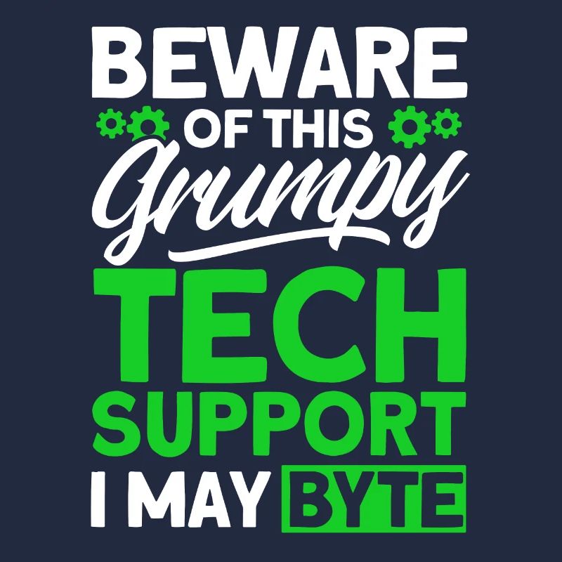 Méfiez-vous du support technique grincheux