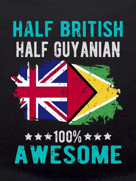 Half British Half Guyanese