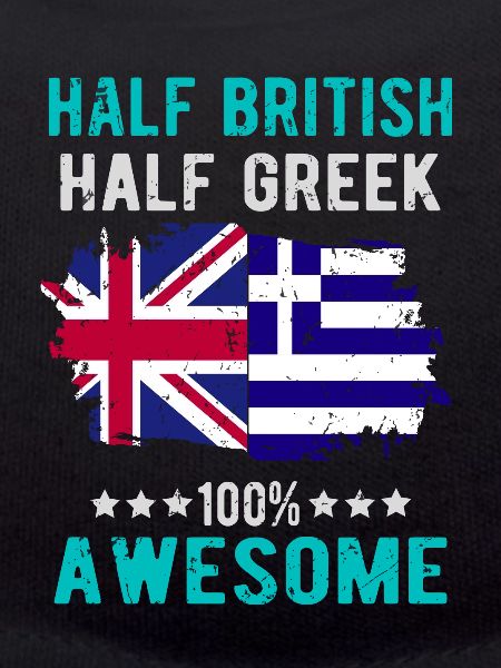 Half British Half Greek