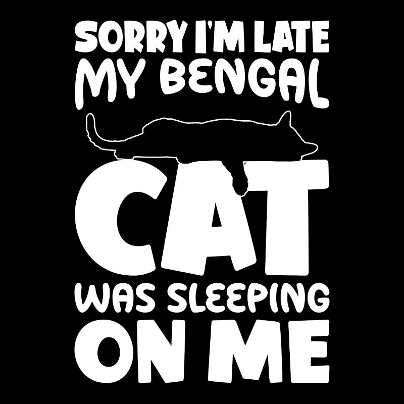 Entschuldigung, Ich Bin Zu Spät - Bengal Cat