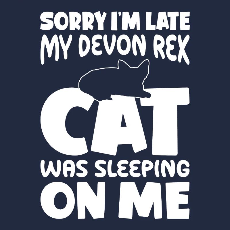 Entschuldigung, Ich Bin Zu Spät - Devon Rex Cat