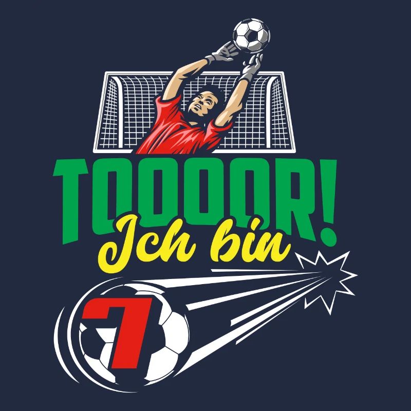 Fußball 7. Geburtstag Jungen Geschenk