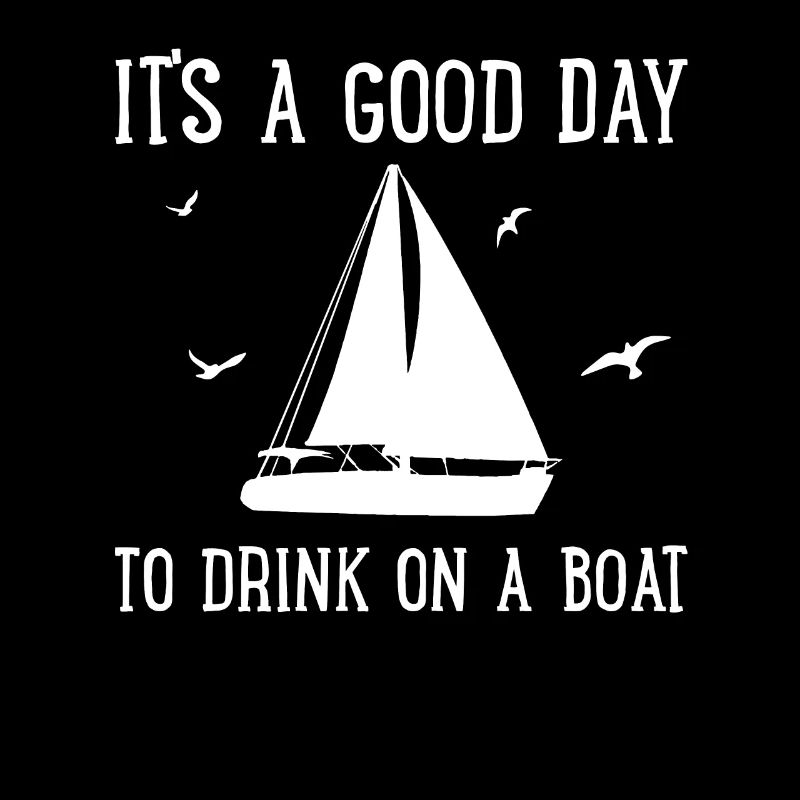 Es ist ein guter Tag, um auf einem Boot zu