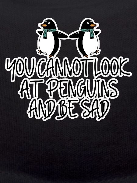 Traurige Pinguine