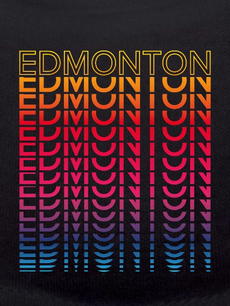 Ville nostalgique rétro - Rainbow Edmonton