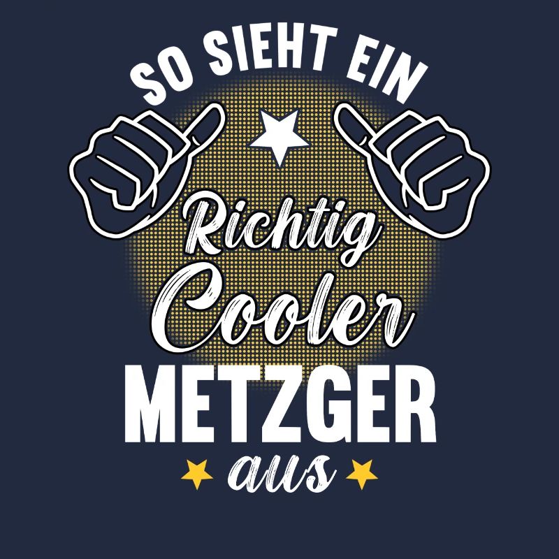 So Sieht Ein Richtig Cooler Metzger aus Fleischer