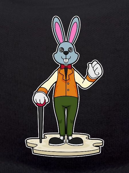 Bunny Pensioner Walking Stick