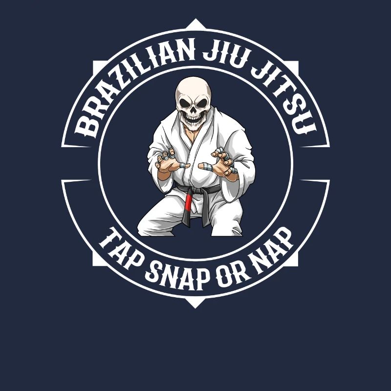 Jiu Jitsu Skeleton - Kämpfen MMA BJJ Grappling