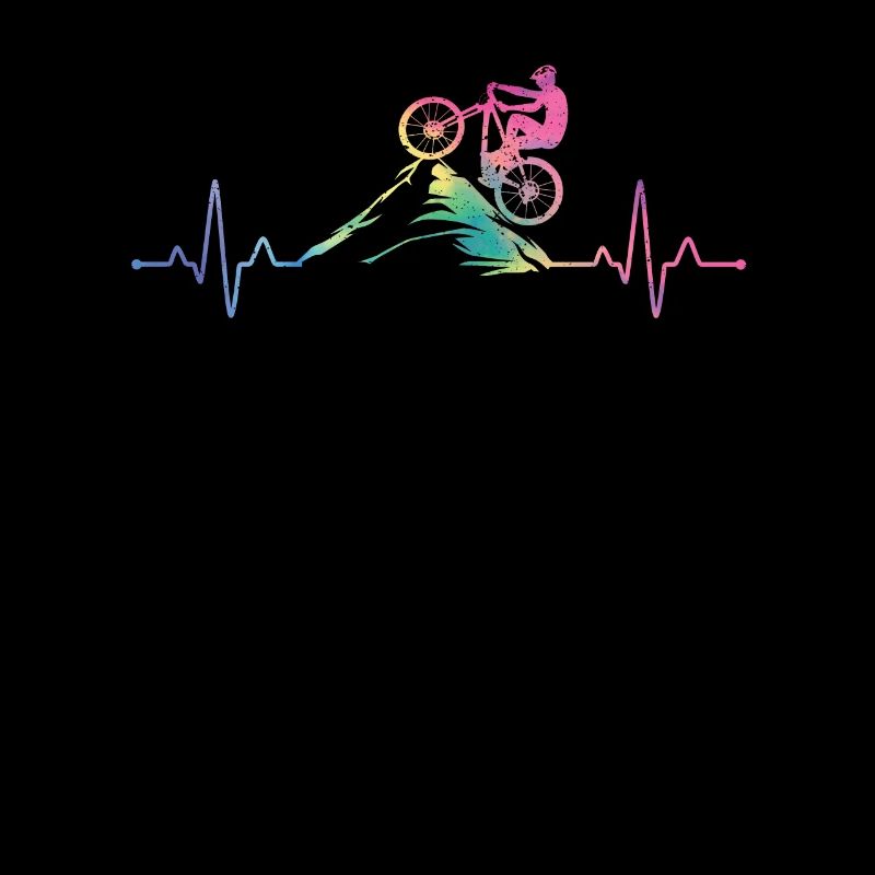 Vélo de montagne Palpitations cardiaques Mignon Cool Élégant