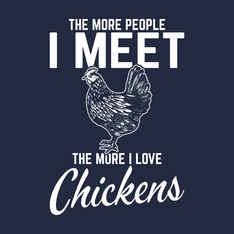 Plus je rencontre de gens, plus j’aime les poulets Fu
