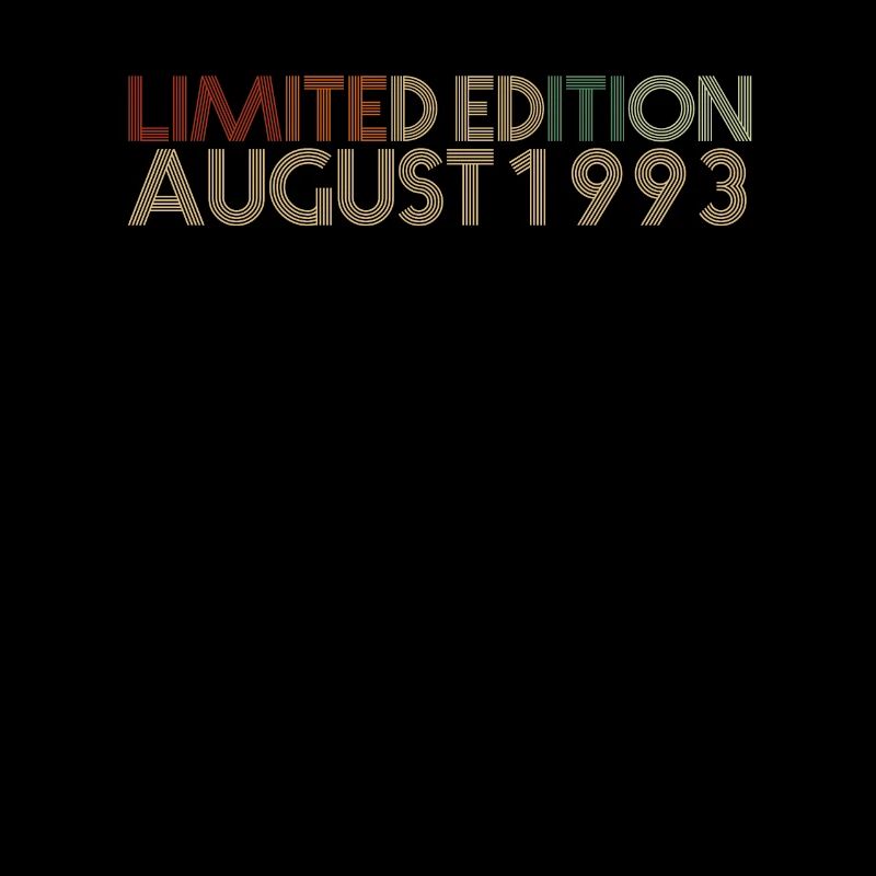 29th birthday August born 1993 Gift idea