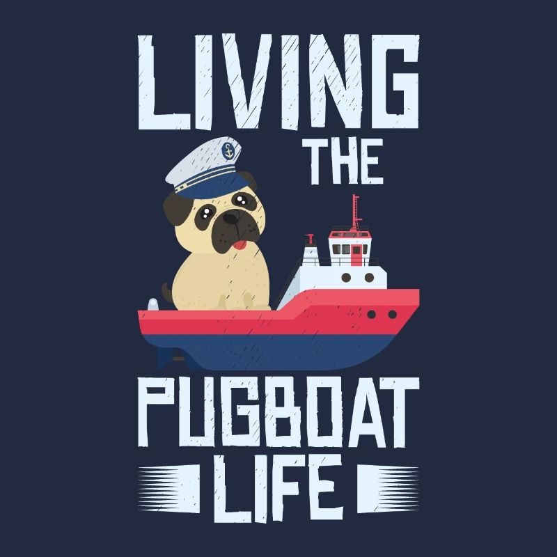 Schlepper Mopsboot Leben Segeln Mops Eigner Boot