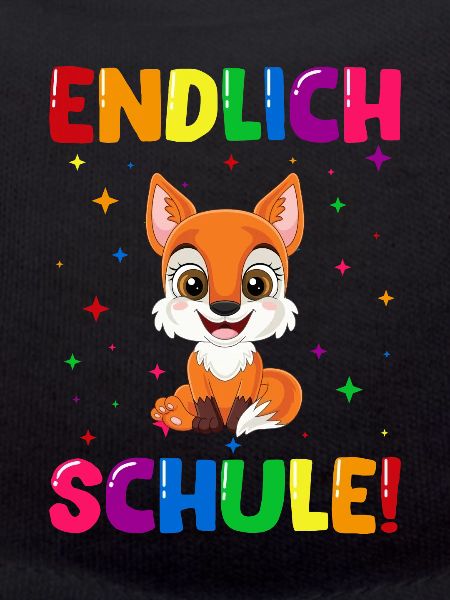 Endlich Schule Fuchs Einschulung Schulkind