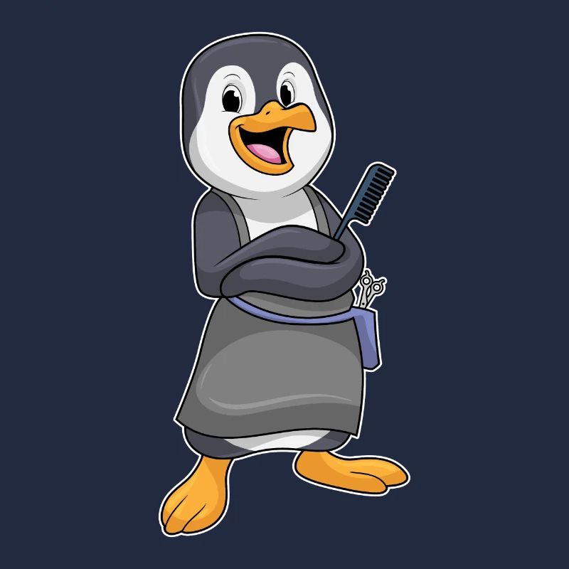 Peigne de coiffeur Pingouin