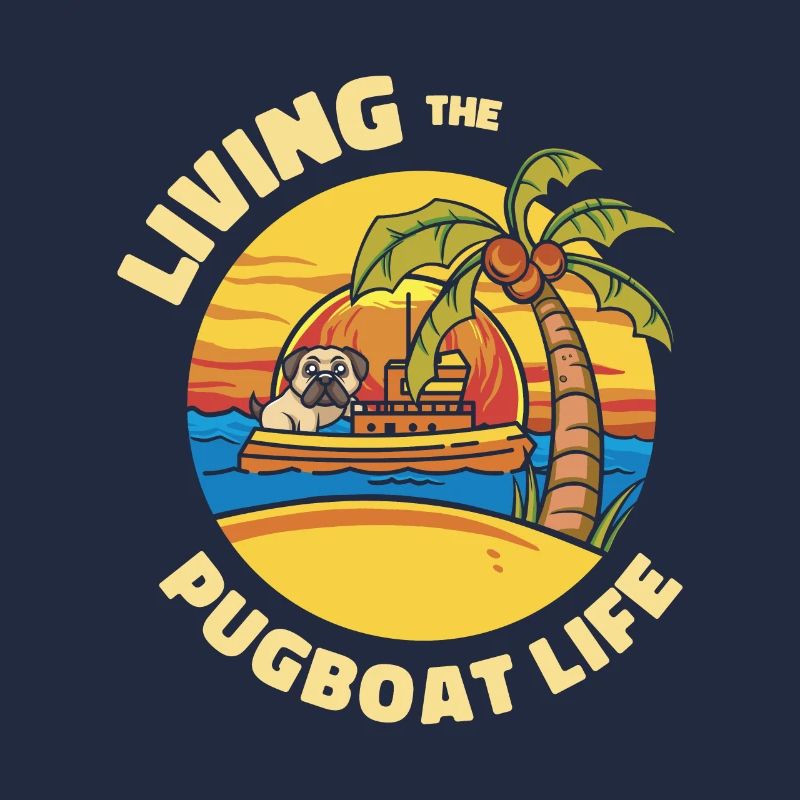 Schlepper Mopsboot Leben Segeln Mops Eigner Boot