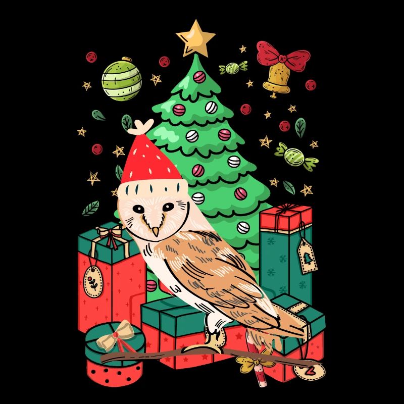Ugly Christmas Eule