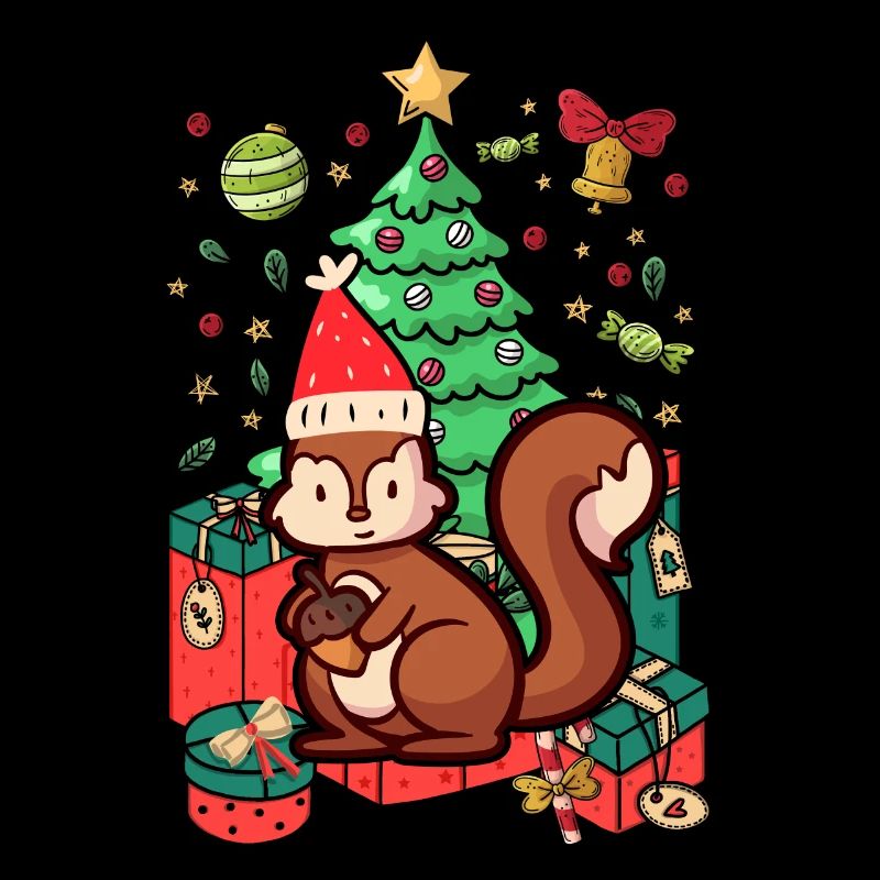 squirrel Ugly Christmas Christmas Xmas