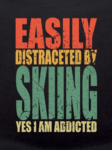 Skiing saying funny