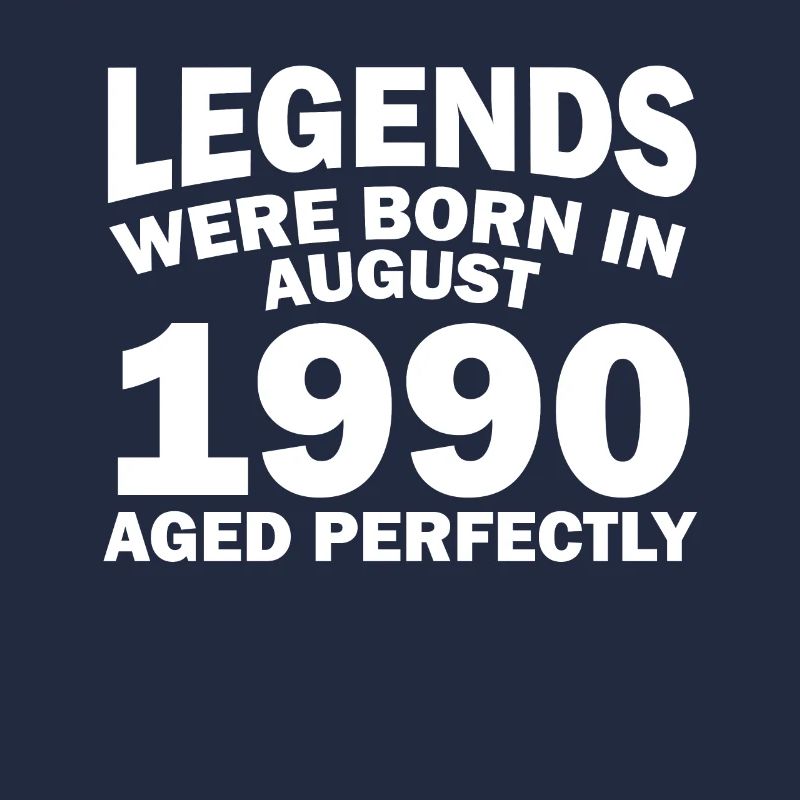 32nd birthday August born 1990 Gift idea