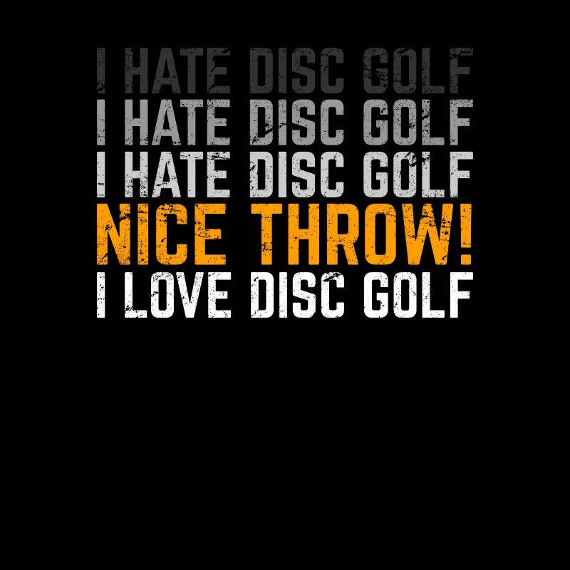 I Love Disc Golf Funny Disc Golf Player Funny Fris